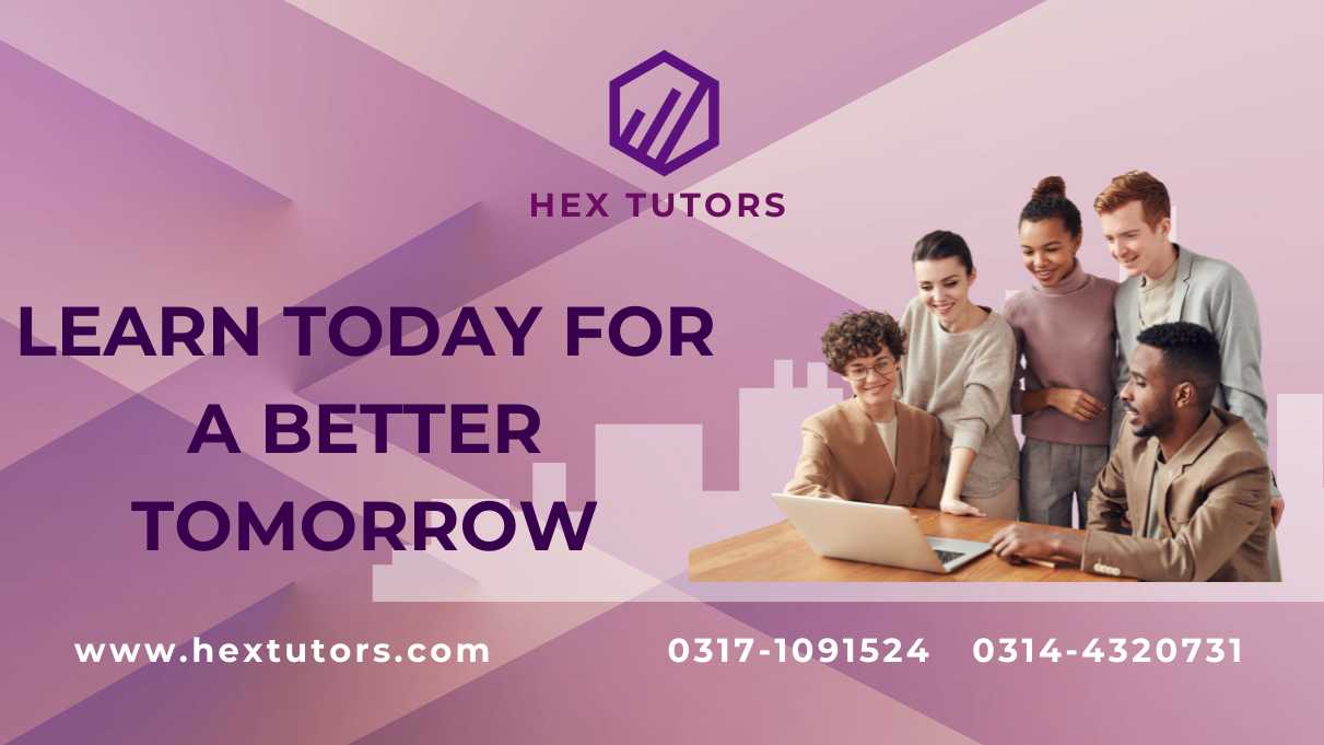 learn today for a better tomorrow